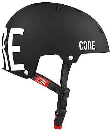 CORE Unisex – Erwachsene Street Sporthelme, Schwarz, S