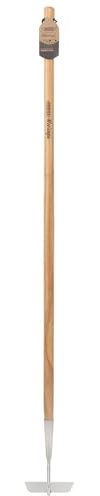 Draper Heritage 99018 Stainless Steel Draw Hoe with Ash Handle, Brown