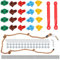 HYGRAD Rock Climbing Holds Outdoor Garden Home Rock Climbing Set of 20 Holds Kids Garden Activity Play Area