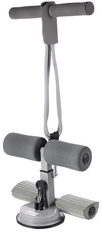 TOGEVAL Saugstarke Sit-up Bar Mit Bodenbefestigung Leichtes Tragbares Liegestütz Bauchmuskeltrainergerät Für Zuhause Fitnessgerät Für Effektives Muskeltraining