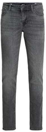 JACK & JONES Jjiglenn Jjoriginal Sq 903 Noos Jnr Boy Slim Fit Jeans Jjiglenn Jjoriginal Sq 903 Noos Jnr Slim Fit Jeans Junior, Black Denim, 16 años