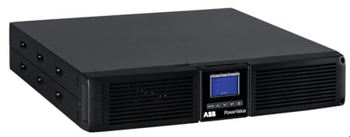 ABB PowerValue 11RT gruppo di continuità (UPS/SAI) Doppia conversione PowerValue 2kVA (4NWP100201R0001), 7 Minuti, Nero
