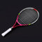 POENVFPO Raquettes de Tennis pour Adultes, Raquette de Tennis à Moyen Poids pour Hommes et Femmes étudiants Raquette de Tennis Débutant (Rose Rouge)