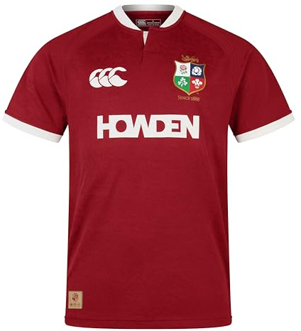 Canterbury Unisex British & Irish Lions Canterbury Replica Rugby Jersey Shirt (Pack of 1)