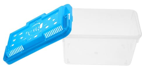 FONDOTIN Kunststoffwanne Aquarium Guppy Zuchtbox Reptilienkäfig Schlange Terrarium Haustier Lebensraum