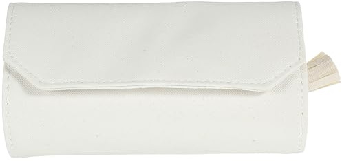 DEARMAMY Bolsa Organizadora de Joyas Plegable para Viaje Estuche Enrollable para Collares Pulseras Anillos y Pendientes Almacenamiento Compacto y Portátil para Uso Viajes y Actividades al