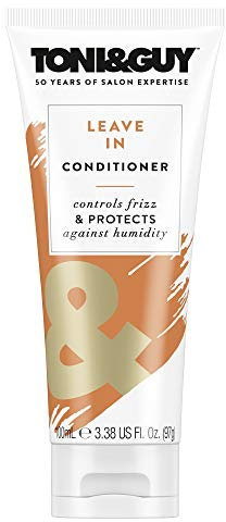 Toni & Guy Leave In Conditioner, Protects Against Humidity for Frizzy Hair 100 ml