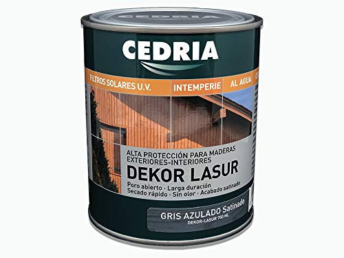 GRIS AZULADO Cedria Dekor Lasur 750 ml