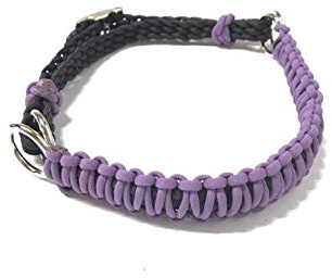 side pull hackamore bitless bridle attachment lilac with black or brown chinstrap...all sizes