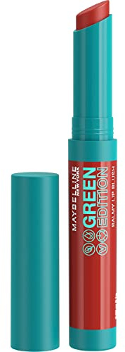 Maybelline Green Edition Balmy Lip Blush Lipstick, organic, natural colour, vegan, 010, Sandalwood