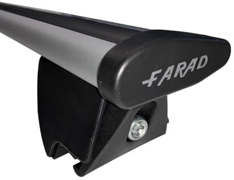 Farad - Barre portatutto Aerodynamic Silver in alluminio della Farad con kit Hilo compatibile con KIA SPORTAGE (NQ5) 5 porte anno dal 2022 in poi con corrimano basso (railing integrati)