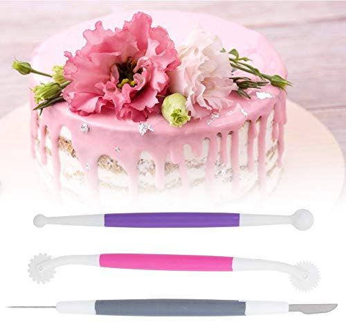 Strumento per Decorare Torte, Durevole Non Tossico, Comodo da Pulire, Taglierino per Fondente, Negozio di Dessert per Ristorante