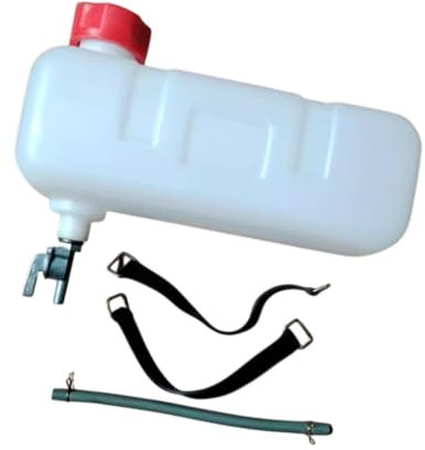 F Fityle 1.5L Fuels Mixing Bottle Fuels Tank Assembly Combination 2 Stroke Engine with Valve Cock Oil Can for 1E43F Electric Tampers , with Accessory