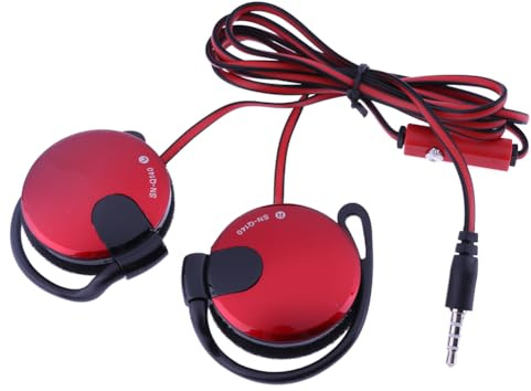 Générique Écouteurs filaires à Clip -Écouteurs de Sport de Jeu sur l'oreille de 3,5 mm,Oreillettes d'entraînement de Course à Pied compatibles avec Une variété de téléphones Portables