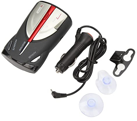 Masyrt Vehicle Detector Speed Alarm System GPS Voice Alert 360 Degree Omni-Detection for General Purpose
