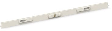 Lame avec serrure recoupable, enroulement intérieur, blanc