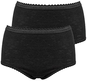 Sangora - Lot de 2 Culottes thermiques 7960741 - Femme Noir S