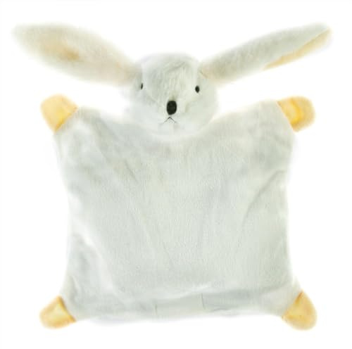 Pelucho - Bouillotte Bébé Lapin - Bien-Être, Chaleur et Douceur - Micro-Ondable - Grains de Blé et Fleurs de Lavande - Fabriquée en France
