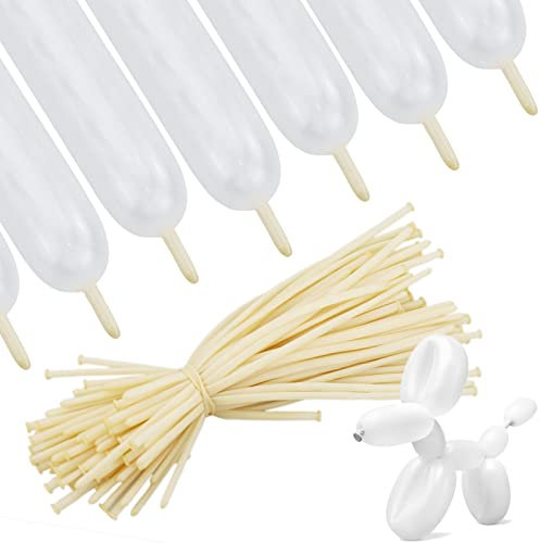 260q Lange Ballons, Transparente Modellierballons, 100 StüCk Verdrehte Tierballons, Lange Magische Latexballons FüR Geburtstag, Hochzeit, Weihnachtsfeier, Ballons – (Transparente Ballons)