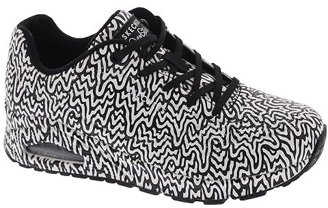Skechers UNO Infinite Drip X Jen Stark 177960BKW, Sneakers - 40 EU