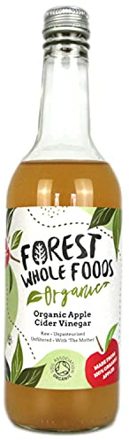 Organic Apple Cider Vinegar 500ml - Forest Whole Foods (unpasteurised, raw, unfiltered)