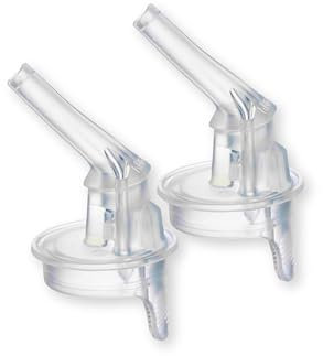 b.box Tritan Straw Bottle Replacement Tops (2-Pack) | Fits b.box Tritan Straw Drink Bottles (450ml/15 and 600ml/20)