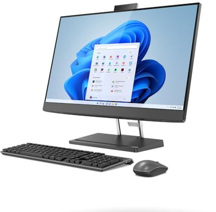 Lenovo AIO 5 27IAH7 27 inch Quad HD IPS All-in-One Desktop PC Intel Core i5-13500H 8GB RAM 512GB SSD Windows 11 Home - F0GQ006TUK…