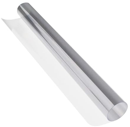 Pellicola protettiva per – Adesivo trasparente per finestre di sicurezza, foglio resistente agli urti, strato protettivo trasparente, per finestre di casa, dimensioni 20 cm x 20 m, facile da