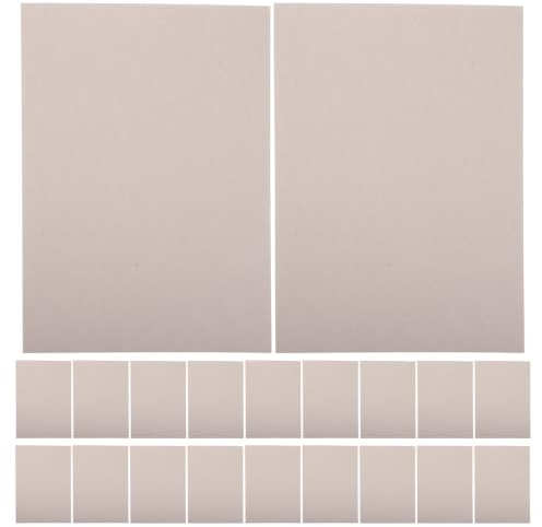 SOLUSTRE 30 st 60pt/1,5 mm gråkartongark för hantverk, A4-spånskiva | Arkitekturkartong, grå spånskiva, för underlag, skolbokbindning, scrapbooking, fotobakgrund, gör-det-själv-projekt