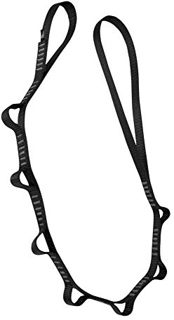 Fusion Climb 7-Loop ProChain - Heavy-Duty Stitched Nylon Webbing 43 x 0.75 - Black