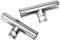 FreeTec Rail Mount Rod Holder Stainless Clamp on Fishing Rod Holder for Rails (2PC 1inch to 1-1/4inch)