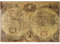 Mya Kraftpapier, Vintage, Weltkarte, Weltkarte, alte Weltkarte, matt, braun, Papier, Retro, Navigation Antike Karte, Plakat, Haus, Wanddekoration (71 x 50 cm)