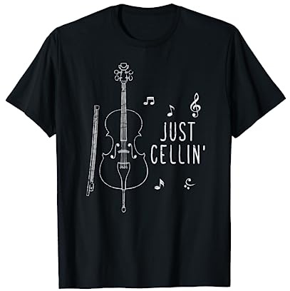 Musicien Cadeau Drôle Violoncelliste Violoncelle T-Shirt