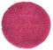 WohnDirect Premium Badematte RUND Einzeln zum Set kombinierbar • Badvorleger Duschmatte • rutschfest & Waschbar • Badteppich, Badezimmerteppich Pink • ca 90 cm Rund