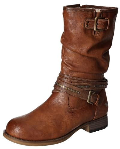 MUSTANG Bottine Femme 1139-624, Pointure:38 EU, La Couleur:Marron