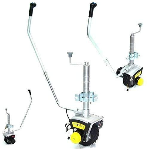 D+L - Supporto per rimorchio elettrico, 12 V, per roulotte r caravan, motore da 550 W