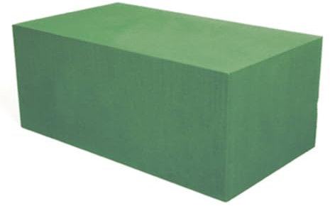 Floralcraft Wet Floral Foam Bricks, Florist Flower Foam Green Blocks Supplies for Flower Arrangement DIY Craft (4 Bricks)