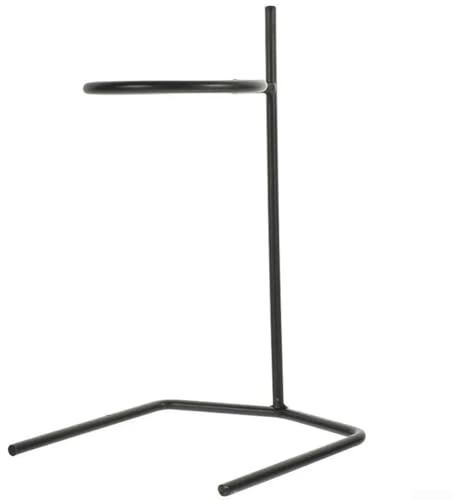 Soporte de goteo de café con diseño distintivo, soporte de acero inoxidable para rituales de preparación de café