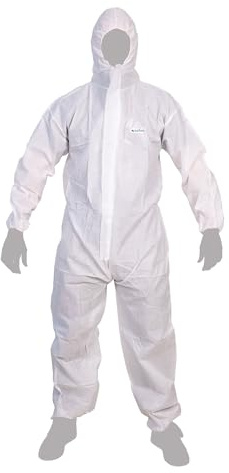 Cofan Subacqueo di protezione monouso con cappuccio tipo 5/6 Cat III, antistatico, tuta di sicurezza per sostanze chimiche, pittura e costruzione, taglie dalla M alla XXL