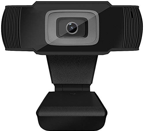 Somikon PC Webcam: Full-HD-USB-Webcam mit 5 MP, Autofokus und Dual-Stereo-Mikrofon (USB Cam, Kamera für Laptop, Halterung)