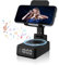 flintronic Altavoz Bluetooth 5.3, 4 en 1 Altavoz Inalámbrico Potente Portátil, Plegable, Graves Potentes, con Soporte para Teléfono Móvil y Despertador para Exterior