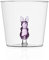 Ichendorf 0.09352375 Tumbler Kaninchen rosa, Glas