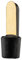 Elless Pipet pour Corne Magnum 40 cm Ronde cintrée à pavillon