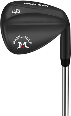 MAZEL Cuñas de golf forjadas para hombres y mujeres – Cuña de espacio de golf, cuña de arena, cuña de lobby, bunkers de escape y corta rápidamente golpes alrededor del verde, cuña de palo de golf de