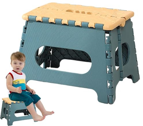 Éclair de marche pliable - chaise de douche mignonne pour baignoire | Plié de lourd Design en plastique stable avec poignée de transport, compact pour les sièges de siège de pointe