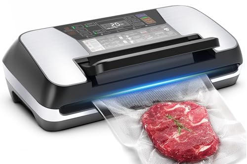 Macchina per sottovuoto con tecnologia efficiente di conservazione per uso domestico e cucina, design leggero per una facile conservazione