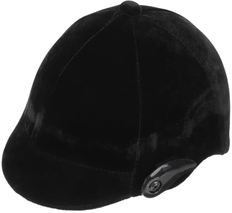 WHAMVOX Equitazione Regolabile Ragazzi da per Completa Casco e Imbottitura in Polipropilene, Cinturino Interna Colore Equestri e Scooter