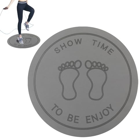 JIEBWCHA Tappetino Per Salto Con La Corda Da Esterno - 59.9 cm Attrezzatura Fitness Silenziosa per Saltare la Corda - Tappeto Per Il Salto Con La | Per Palestra Domestica Allenamento Stretching