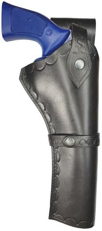 VlaMiTex R8 Läderrevolver Hölster N-Frame för SW Revolver Smith&Wesson 25/27 / 29/327 TRR8 /610/627 / 629 / Dan Wesson