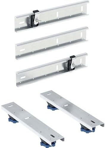 Geberit Set fötter och traverser för duschkar av sanitetskryl, fötter höjdjusterbara 6–12 cm, 550,950,00,1